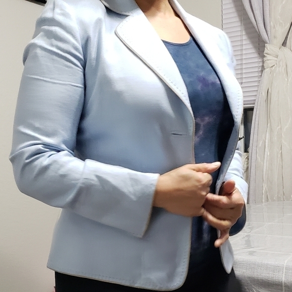 TAHARI Arthur S. Levine Women's Blazer Jacket Size 4P - Picture 12 of 17